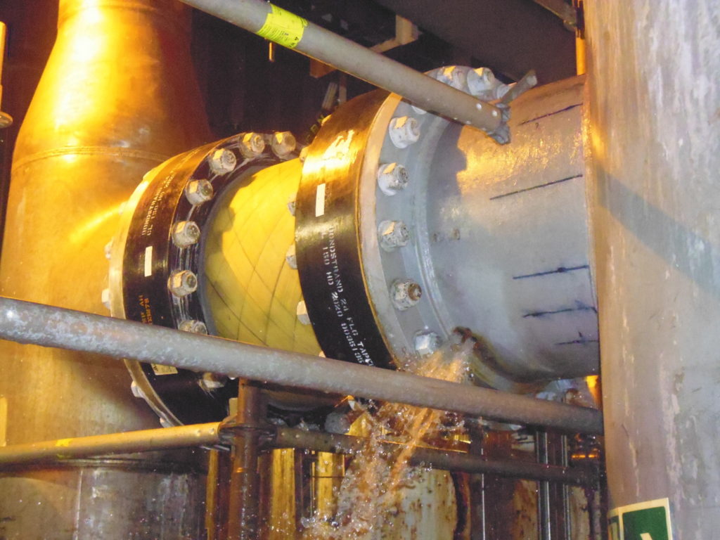 Caisson Leak Repair Metalyte Pipeworks